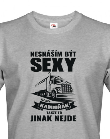 Pánské tričko Sexy kamioňák