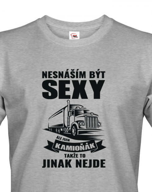 Pánské tričko Sexy kamioňák