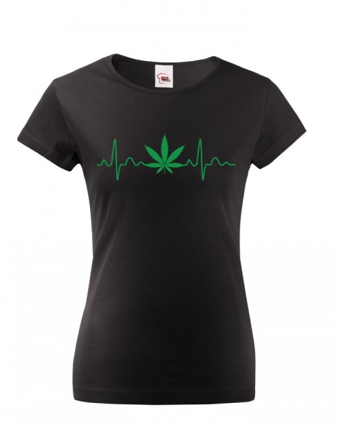 Dámské tričko - Pulz weed