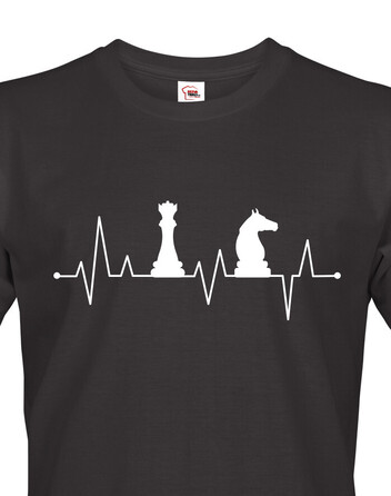 Pánské tričko Tep - Šachy