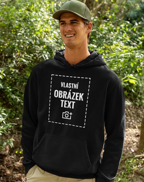 Pánská mikina s vlastním potiskem