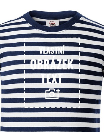 Dětské vodácké tričko s vlastním potiskem