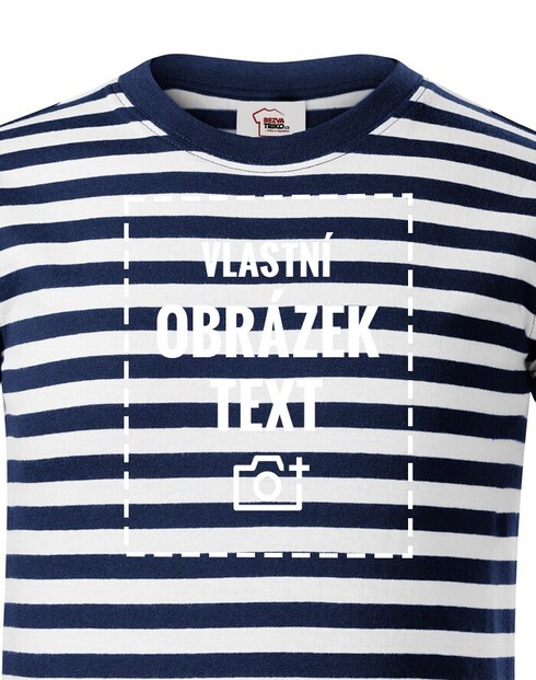 Dětské vodácké tričko s vlastním potiskem