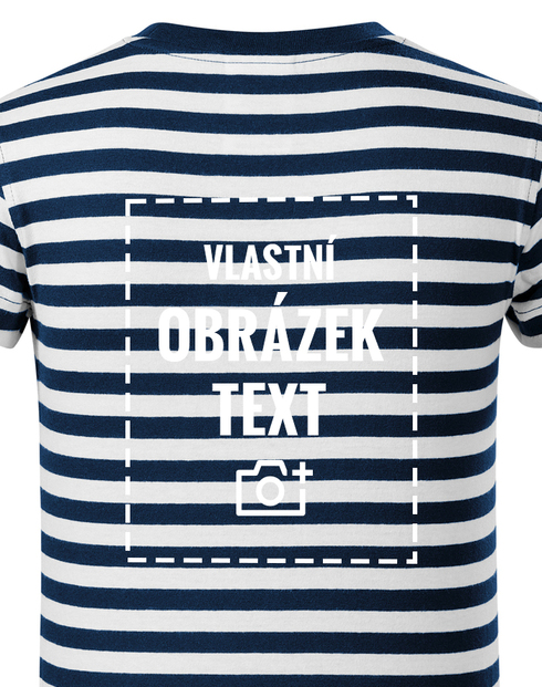 Dětské vodácké tričko s vlastním potiskem