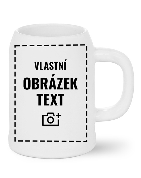 Pivní půllitr s vlastním potiskem