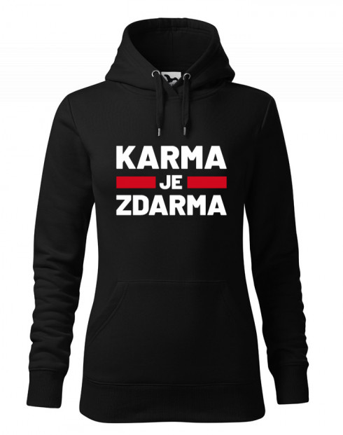 Dámská mikina Karma je zdarma