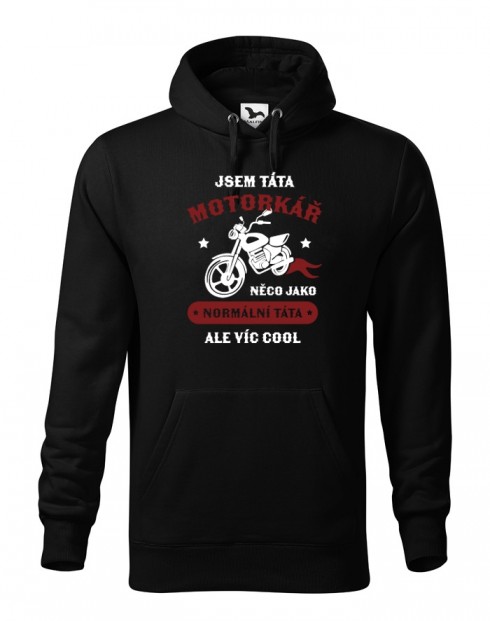 Pánská mikina - Táta motorkář