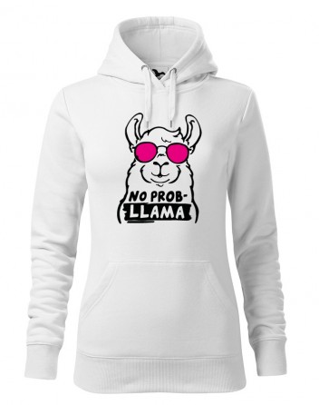 Dámská mikina No Prob - LLama