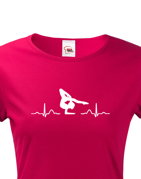 Dámské tričko s tepem Gymnastky