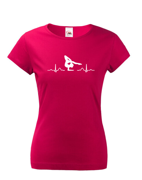 Dámské tričko s tepem Gymnastky