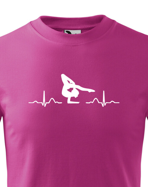 Dětské tričko s tepem Gymnastky