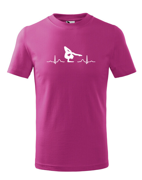 Dětské tričko s tepem Gymnastky