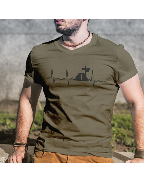 Pánské tričko Tep cestovatele