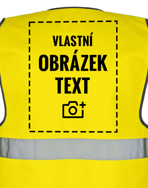 Unisex Bezpečnostní vesta Wolfsburg s vlastním potiskem