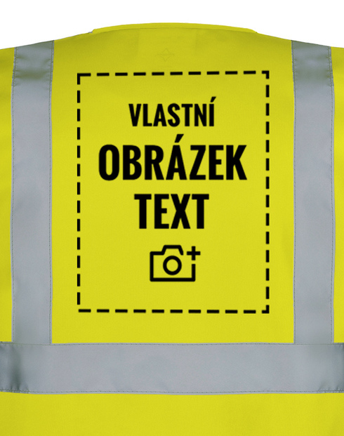 Unisex Bezpečnostní vesta Hannover s vlastním potiskem