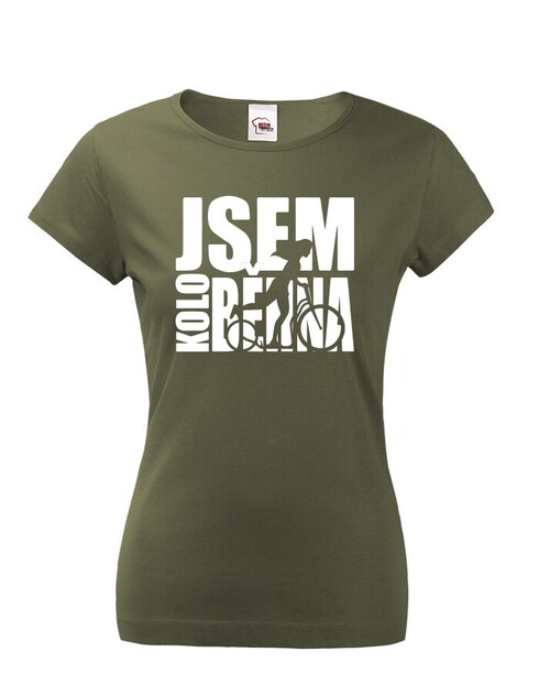 Dámské tričko Jsem koloběhna