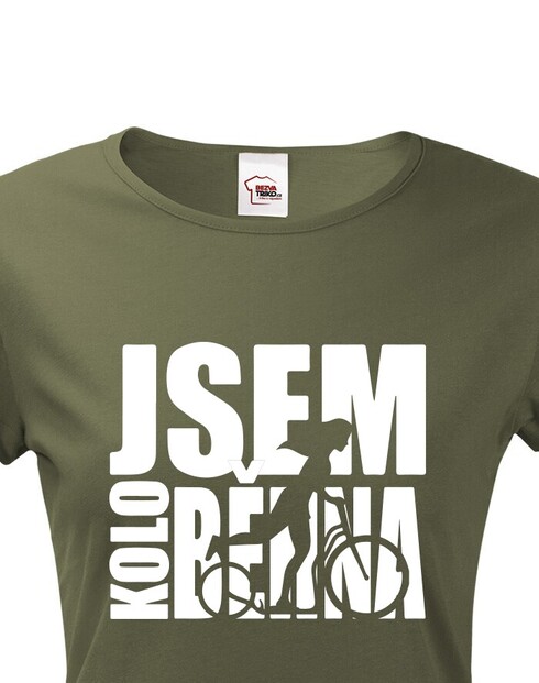 Dámské tričko Jsem koloběhna