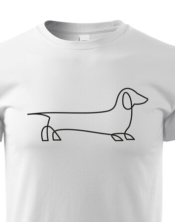 Dětské tričko Jezevčík