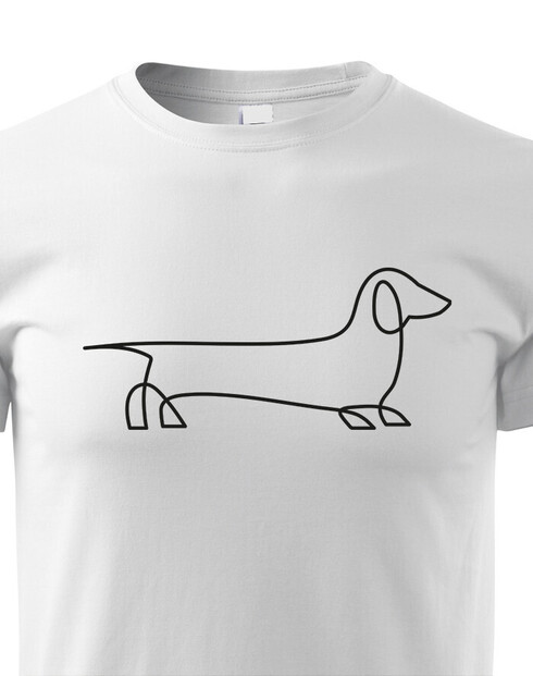 Dětské tričko Jezevčík