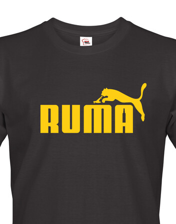 Pánské tričko s vtipným potiskem Ruma