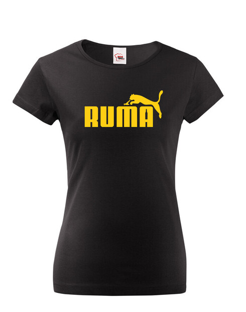 Dámské tričko s vtipným potiskem Ruma