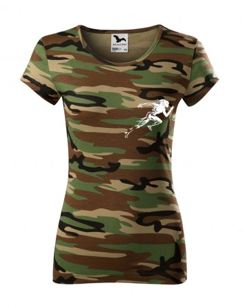 Dámské tričko - Běžkyně