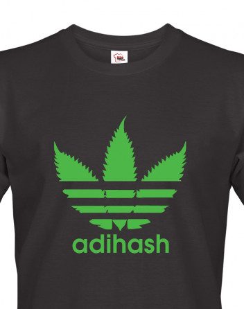 Pánské tričko s marihuanou Adihash