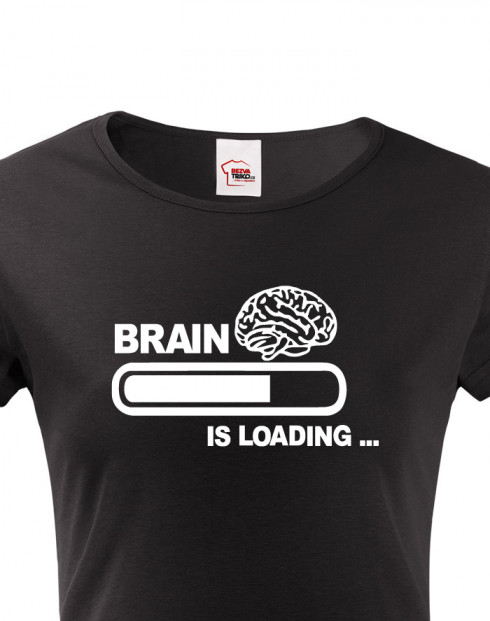 Dámské tričko Brain is loading...