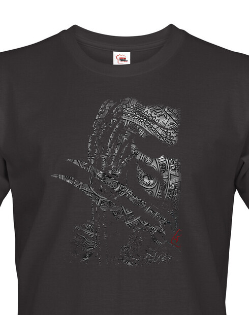 Pánské tričko Silueta Predátor