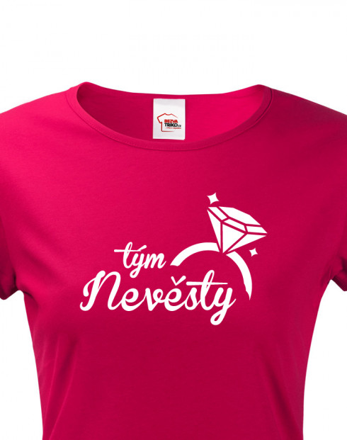 Dámské tričko na rozlučku Tým nevěsty