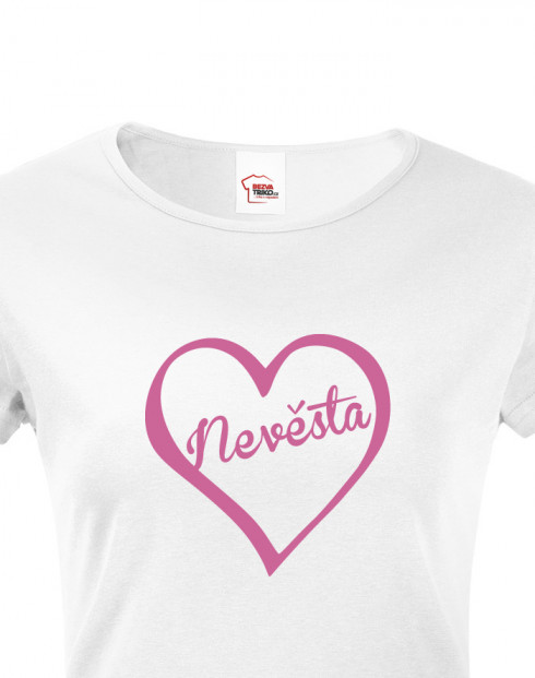 Dámské tričko na rozlučku pro nevěstu