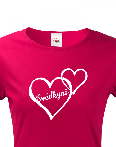 Dámské tričko na rozlučku Svědkyně 2