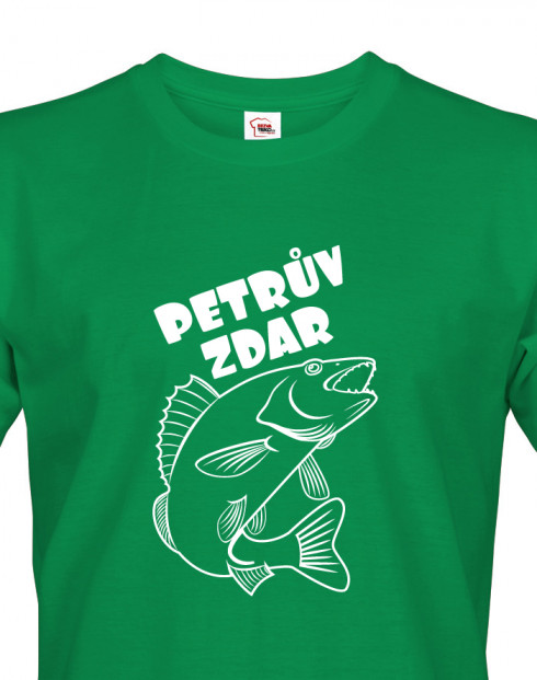 Tričko pro rybáře Petrův zdar