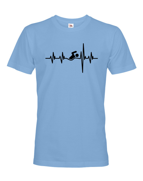 Pánské tričko Nejlepší Trenér Tep