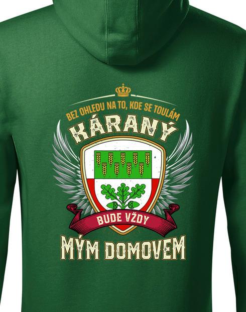 Pánská mikina s volitelným městem