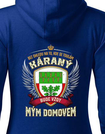 Dámská mikina s volitelným městem