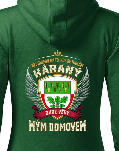 Dámská mikina s volitelným městem