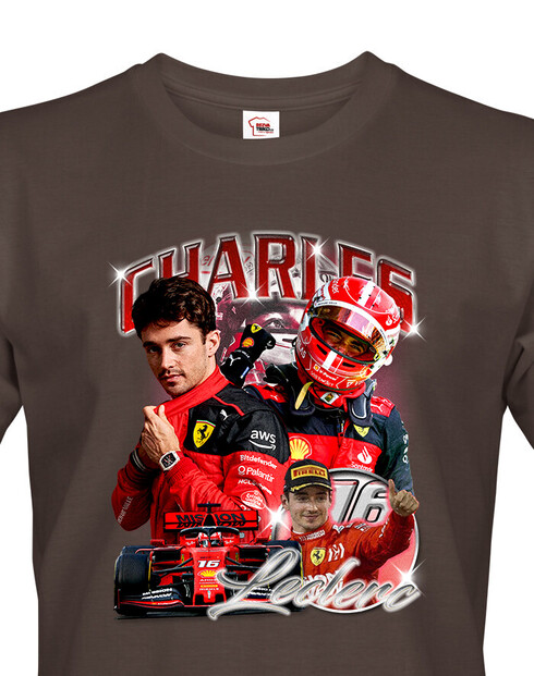 Pánské tričko F1 - Charles Leclerc