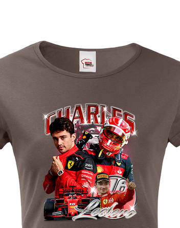 Dámské tričko F1 - Charles Leclerc