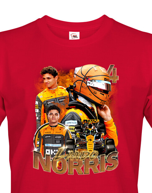 Pánské tričko F1 - Lando Norris