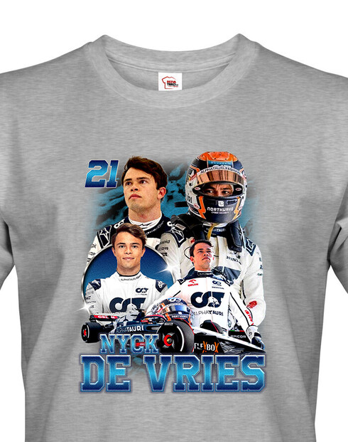 Pánské tričko F1 - Nyck de Vries
