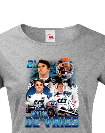 Dámské tričko F1 - Nyck de Vries