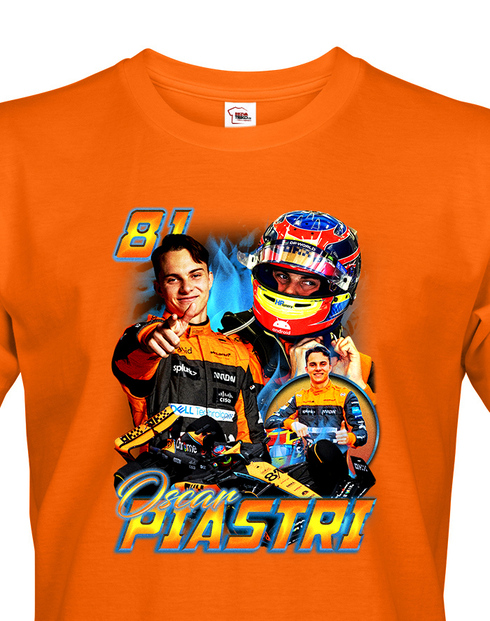 Pánské tričko F1 - Oscar Piastri