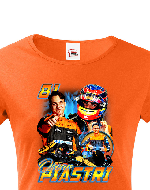 Dámské tričko F1 - Oscar Piastri