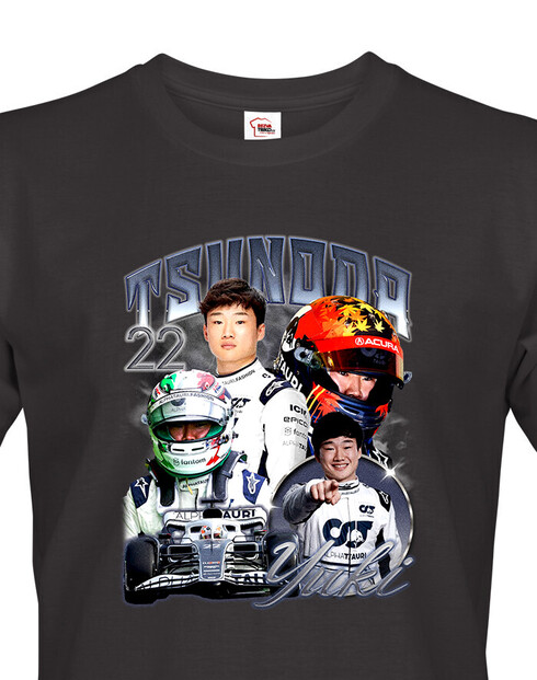 Pánské tričko F1 - Yuki Tsunoda