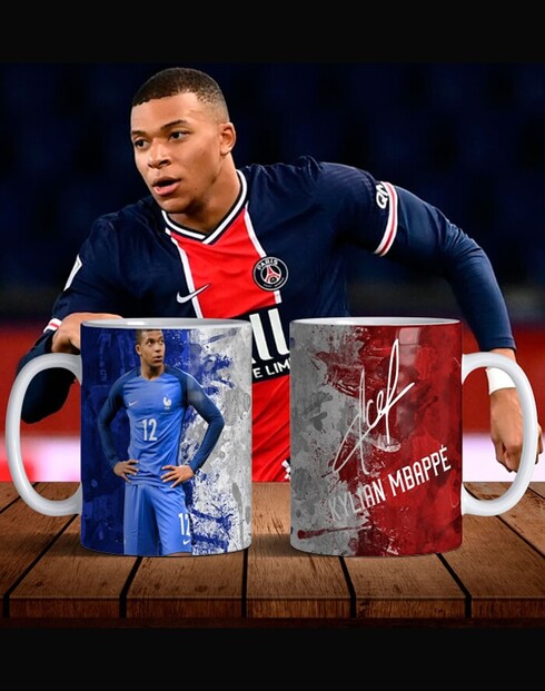 Keramický hrnek Kylian Mbappé