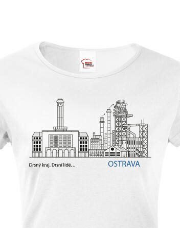Dámské tričko Ostrava