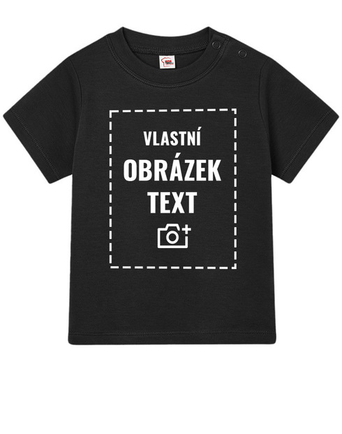 Dětské tričko pro miminka s vlastním potiskem