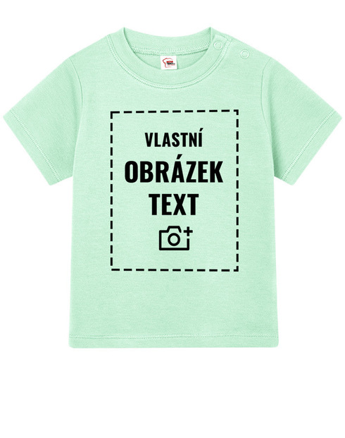 Dětské tričko pro miminka s vlastním potiskem