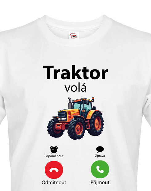 Pánské tričko Traktor volá